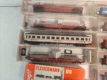 Fleischmann H0 - Wagon de marchandises pour trains