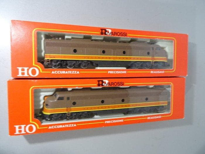 Rivarossi H0 - 1819 - Locomotive diesel (2) - EMD E8A, Hobby & Loisirs créatifs, Trains miniatures | HO