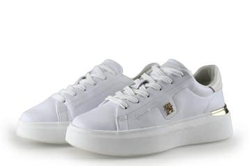 Tommy Hilfiger Sneakers in maat 37 Wit, Verzenden, Sneakers