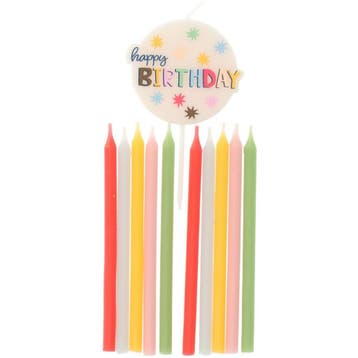 Happy Birthday Kaarsen 11st, Verzenden