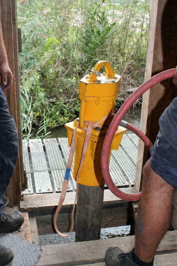 Palenklopper Rhino PD-200 Lucht, Tuin en Terras, Hand-tuingereedschap, Overige soorten, Nieuw, Ophalen of Verzenden