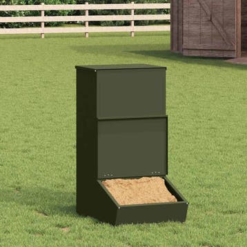 vidaXL Varkensvoeder Olijf Groen 55 x 38 x 76 cm 20 kg, Verzenden, Nieuw