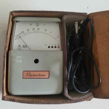 Industriële apparatuur - Duitsland - Gossen ohm meter, Antiek en Kunst