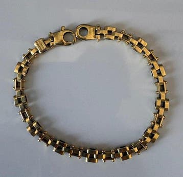 Armband - 18 karaat Geel goud, Handtassen en Accessoires, Nieuw