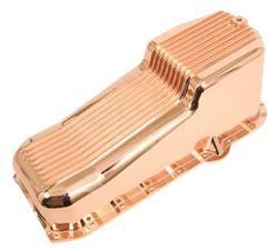 Carterpan chevrolet small block aluminium copper plated R, Autos : Pièces & Accessoires, Moteurs & Accessoires, Enlèvement ou Envoi