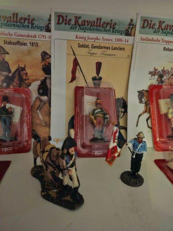 Del Prado - Figuur - 8+1 x Napoleonische Kriege + 4 Original