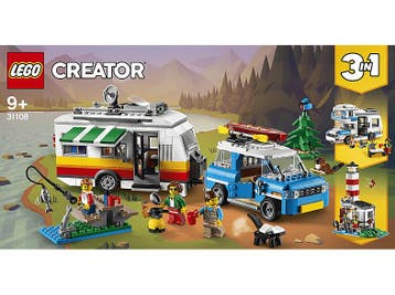 LEGO Creator : Familievakantie met Caravan, Verzenden