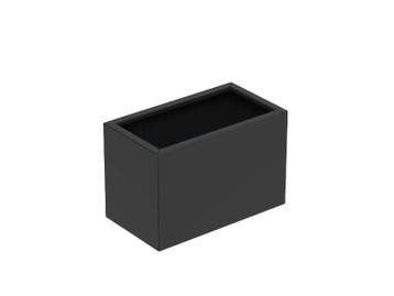 Aluminium plantenbak 90x50x60cm - Met bodem, Nieuw, Metaal, 60 tot 100 cm, 60 cm of meer