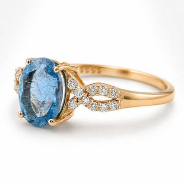 Sans prix de réserve - Bague - 14 carats Or jaune - 1.26ct., Nieuw