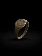Middeleeuws Brons Ring - 13e tot 15e eeuw na Christus., Antiek en Kunst