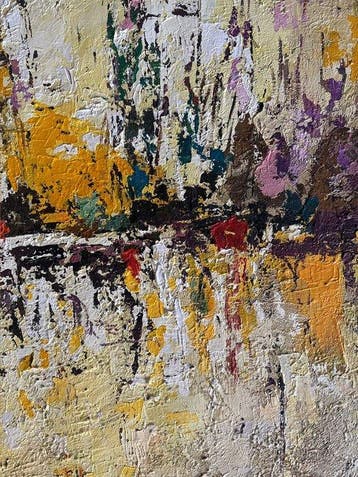 Nguyen Robert (1958) - Horizon Abstrait 80 80 cm