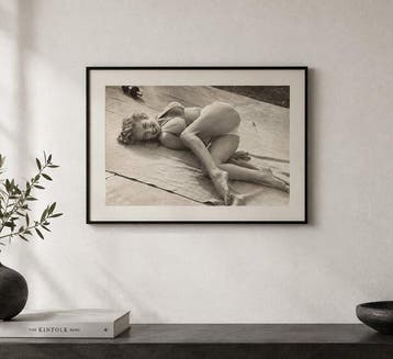 André de Dienes - Marilyn Monroe Vintage Poster by André de