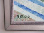 M.Geiger - Blumen in blauer Vase 147