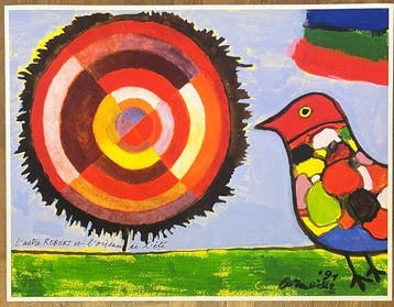 Corneille (1922-2010) - Hommage au peintre Robert Delaunay, Antiek en Kunst