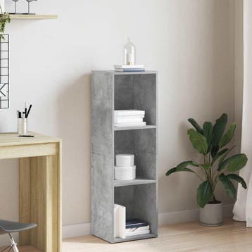 vidaXL Boekenkast/tv-meubel 36x30x114 cm bewerkt hout, Huis en Inrichting, Verzenden, Nieuw