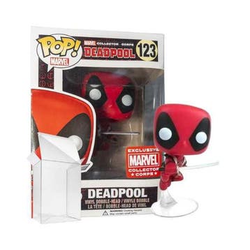 Funko Pop!  Deadpool #123 Collector Corps, Verzenden