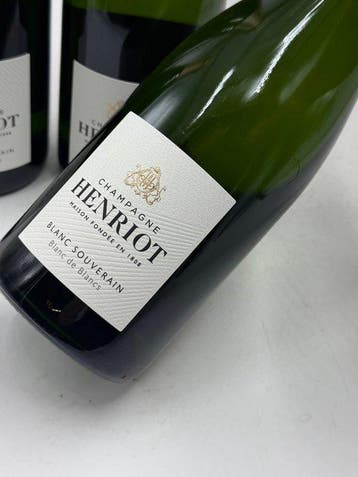 Henriot, Blanc Souverain - Champagne Blanc de Blancs - 3, Nieuw