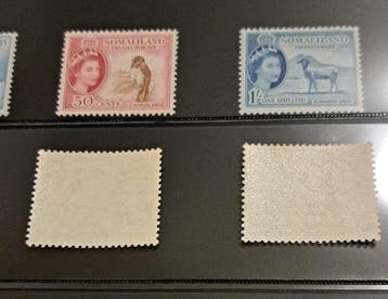 Somaliland - Brits Protectoraat 1953/1960 - Serie compleet., Postzegels en Munten, Postzegels | Europa | UK, Gestempeld