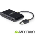 StarTech.com 4-Port USB 2.0 Hub, USB Bus Powered, Compacte, Informatique & Logiciels, Clés USB, Verzenden