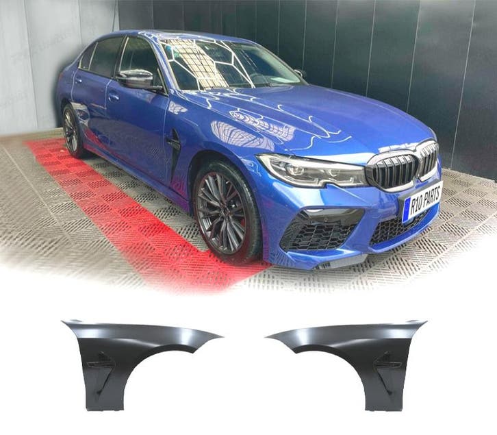 AILES AVANT BMW G20 G21 19- LOOK M8 METAL, Autos : Pièces & Accessoires, Carrosserie & Tôlerie, Envoi