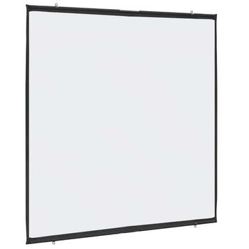 vidaXL Projectiescherm wandhangend 89 inch 1:1, Verzenden