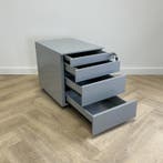 ladeblok 4 lades en sleutel (hxbxd) 52x42x58 cm, grijs, Gebruikt, Metaal