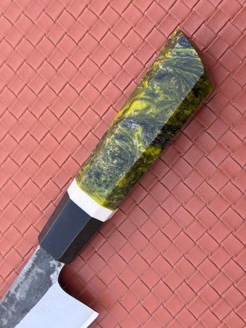 Custom Hand-Forged Premium Chefs Knife - Tafelmes - Staal,