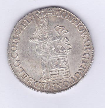 Nederlands, Bataafse Republiek. Zilveren dukaat 1795 Zeeland