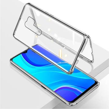 Xiaomi Mi 9 Magnetisch 360° Hoesje met Tempered Glass - Full, Telecommunicatie, Verzenden, Nieuw