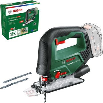 Bosch AdvancedSaw 18V-140 | Nu 35% korting | Retour Deal, Verzenden, Zo goed als nieuw, Bosch, Decoupeerzaag