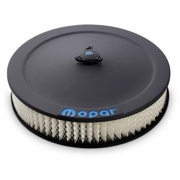Black Crinkle Air Cleaner  Recessed MOPAR Emblem, Auto-onderdelen, Ophalen of Verzenden, Nieuw