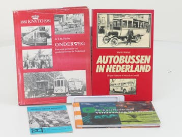 Boekenset 4 st. openbaar vervoer in Nederland #8237, Ophalen of Verzenden