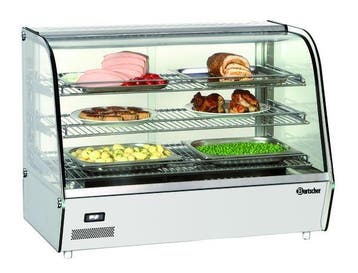 Warmhoudvitrine | Deli Plus II | 160L | 1.5kW |, Verzenden, Nieuw in verpakking