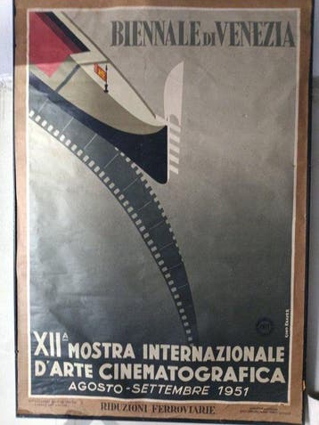 Gino Krayer - Manifesto - XII Mostra Internazionale dArte