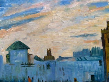 Ali Chenai (1959) - La Médina sous un ciel d’or