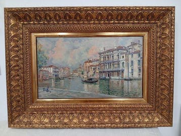 Antonio Reyna Manescau (1859-1937) - Gran Canal