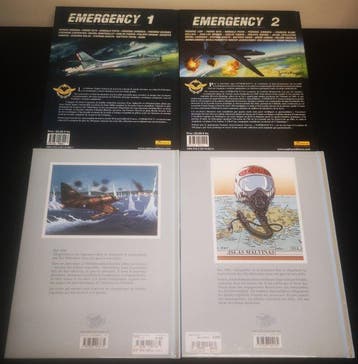 Malouines T1 + T2 + Emergency T1 + T2 - 4x - 4 Album -, Boeken, Nieuw