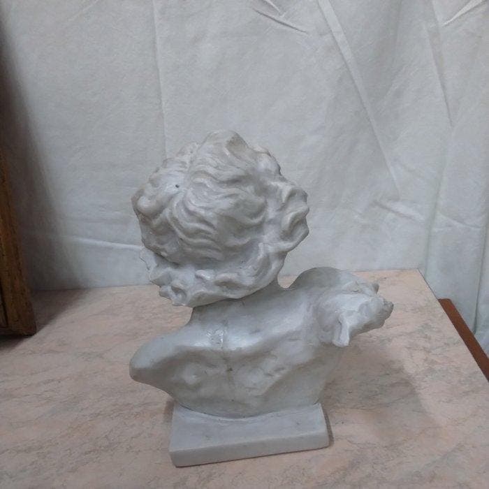 sculptuur, Dea Minerva - 24 cm - Steen, Hars, Antiquités & Art, Curiosités & Brocante