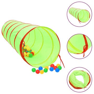 vidaXL Kinderspeeltunnel 175 cm polyester, Verzenden
