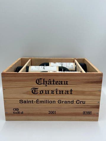 2001 Chateau Touzinat - Saint-Émilion Grand Cru - 6 Flessen