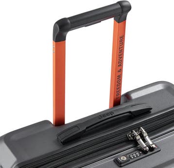 2dekans | Jeep Uitbreidbare Trolley XL 122L - antracite - 81, Ophalen of Verzenden