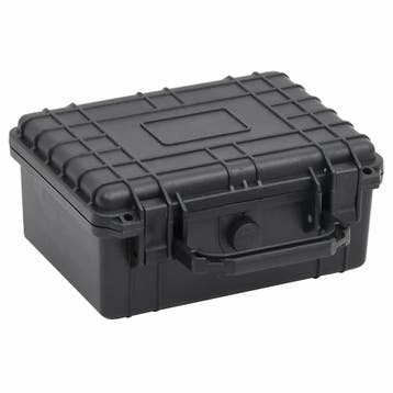 vidaXL Flightcase draagbaar 24x19x11 cm PP zwart, Verzenden