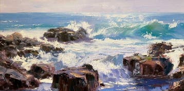 Christof Vevers (1962) - La Côte d’Émeraude à Dinard -