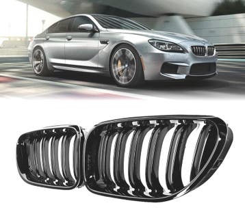 CALANDRE BMW F06 F12 F13 11-18 LOOK M6 NOIR BRILLANT, Autos : Pièces & Accessoires, Verzenden