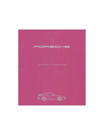 1984 PORSCHE 944 BROCHURE DUITS, Boeken, Nieuw