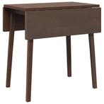 Massief rubberhout tafel | Retour deal | 35% korting, Huis en Inrichting, Tafels | Eettafels, 50 tot 100 cm, Verzenden, Vierkant