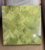 Carré mosaïque en serpentine de haute qualité Tabletop -, Antiquités & Art