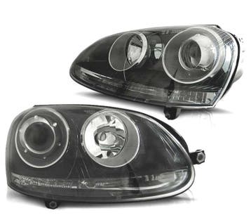 PHARES VOLKSWAGEN VW GOLF MK5 03-08 R32 FOND NOIR, Autos : Pièces & Accessoires, Verzenden, Neuf