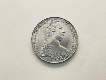 Autriche. Marie-Thérèse. Thaler (taler) 1780 / Restrike, Timbres & Monnaies