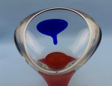 Polen - A. Jablonski - Vase - Verre - objet dart des années